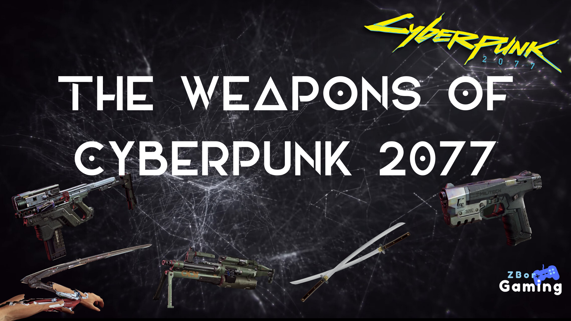 cyberpunk 2077 iconic weapons